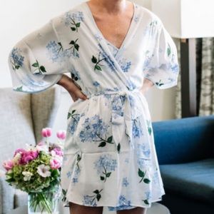 Kate Spade Hydrangea Robe - XS/S